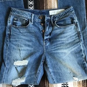 Treasure & Bond high-rise & loose skinny ankle